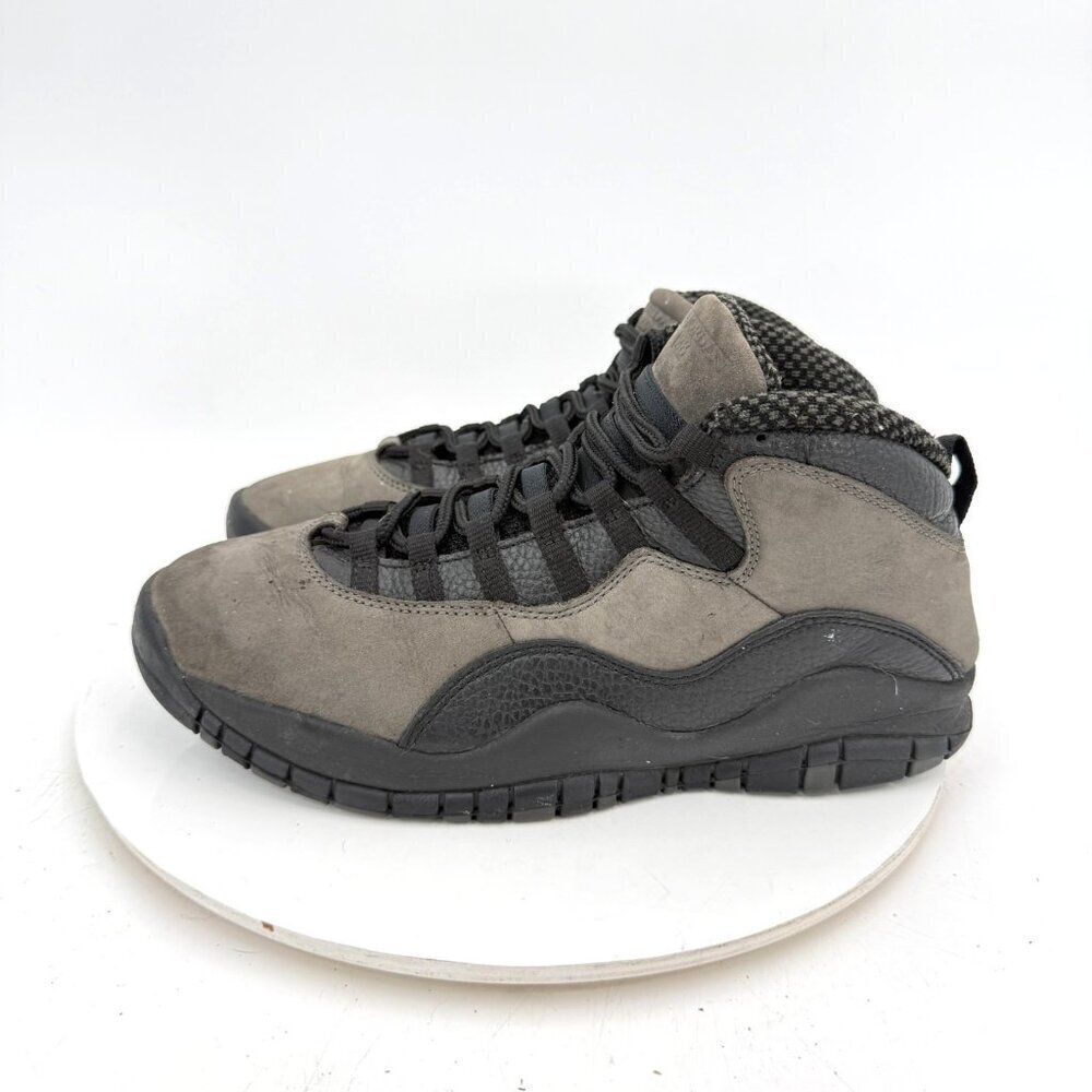 Jordan 10 Retro 310805-002 Men Size 9.5 Dark Shadow True Red Basketball Shoes